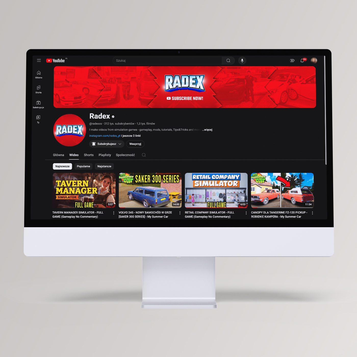 Radex banner